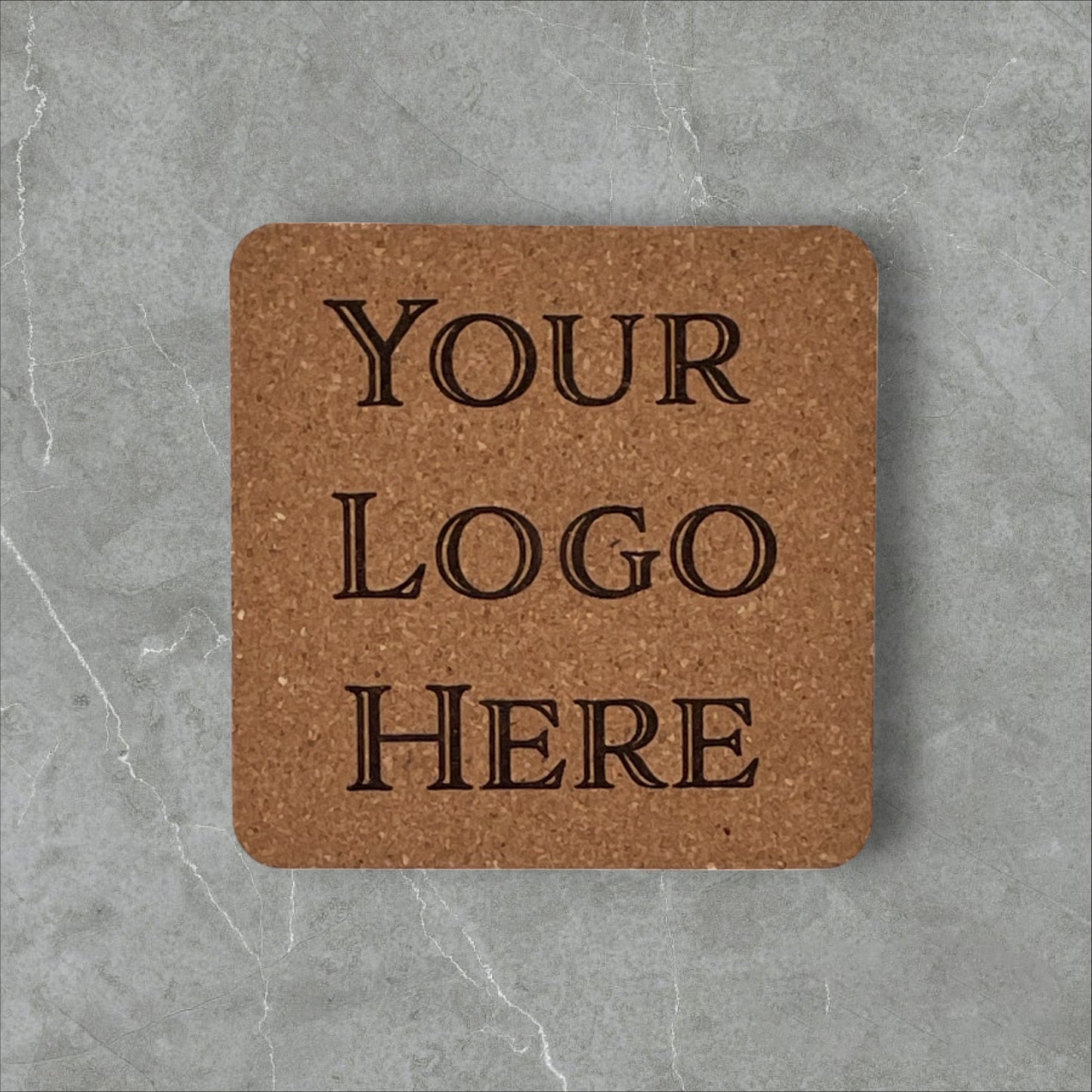 Your Logo Cork Coasters